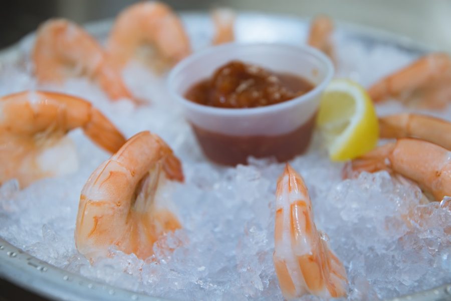 spicy shrimp at Angry Crab Shack